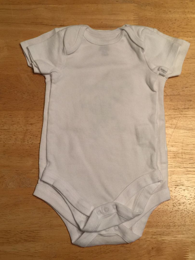 With Glittering Eyes Embroidered Onesie Tutorial Personalized Baby